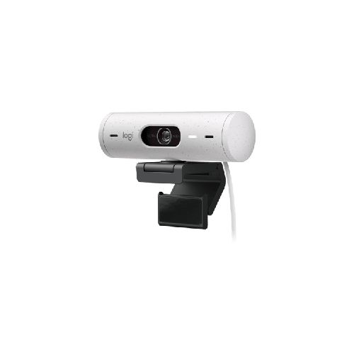 Webcam Logitech Brio 500 Full HD - Off White | Aslan Uruguay