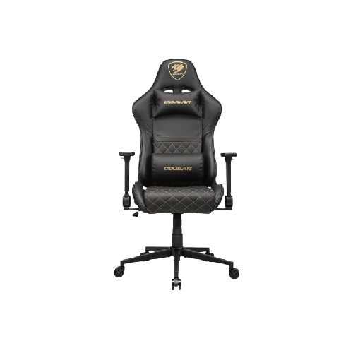 Silla Gamer - Cougar Armor One V2 Gold | Aslan Uruguay