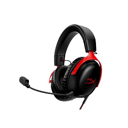 Auriculares HyperX Cloud III - Black & Red | Aslan Uruguay