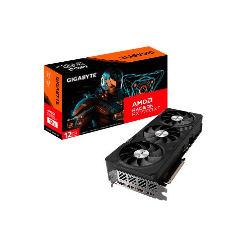 Tarjeta Gráfica - Gigabyte Radeon RX 7700 XT GAMING OC 12G | Aslan Uruguay