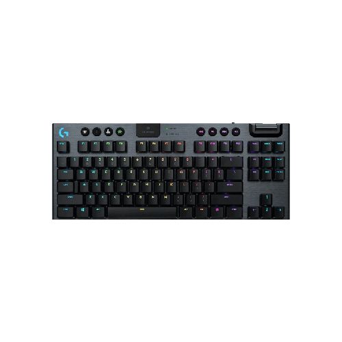 Teclado Mecánico Logitech G915 TKL Inalámbrico - Carbon | Aslan Uruguay