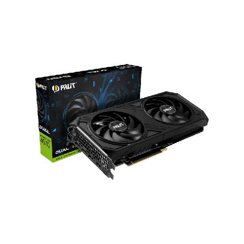 Tarjeta Gráfica - Palit GeForce RTX 4070 Dual 12G | Aslan Uruguay