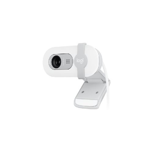 Webcam Logitech Brio 100 - Off White | Aslan Uruguay