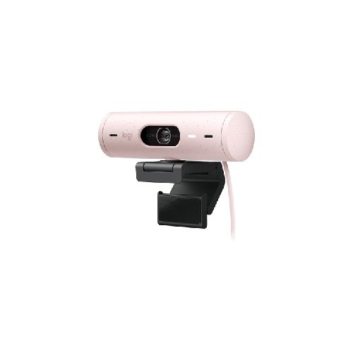 Webcam Logitech Brio 500 Full HD - Rose | Aslan Uruguay