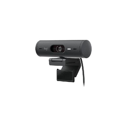 Webcam Logitech Brio 500 Full HD - Graphite | Aslan Uruguay