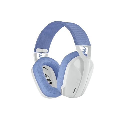 Auriculares Inalámbricos Logitech G435 - Blanco crudo y Lila | Aslan Uruguay