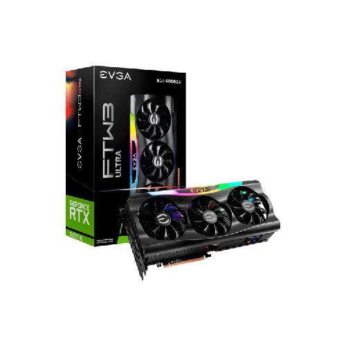 Tarjeta Gráfica - EVGA GeForce RTX 3070 Ti FTW3 Ultra Gaming | Aslan Uruguay