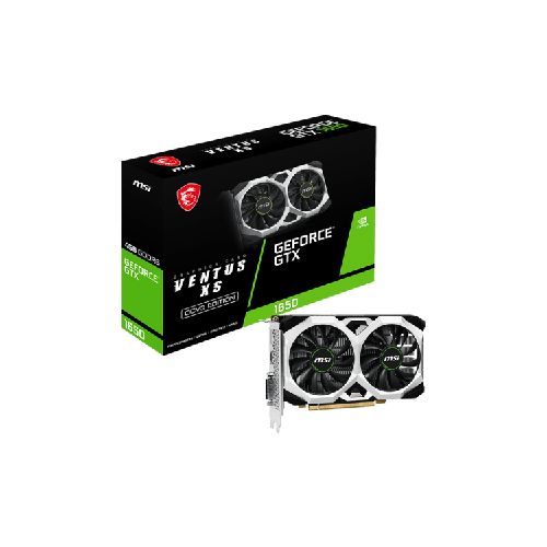 Tarjeta Gráfica - MSI GeForce GTX 1650 D6 VENTUS XS OCV3 4GB | Aslan Uruguay