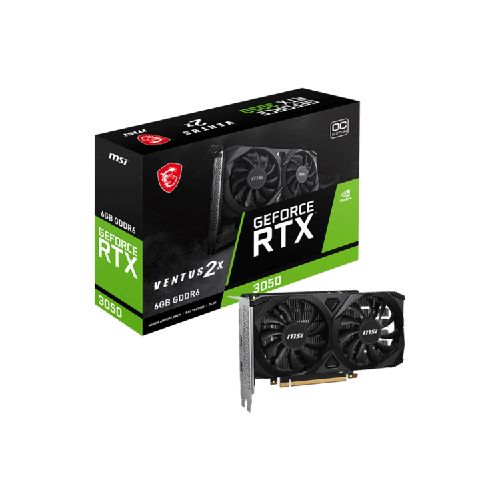 Tarjeta Gráfica - MSI GeForce RTX 3050 VENTUS 2X 6G OC | Aslan Uruguay