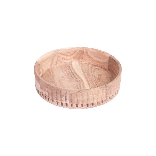 Bowl 25x25 Madera acacia Natural/beige De acacia