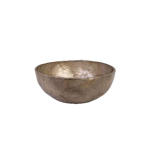 Bowl nacar 14cm Nacar Natural/beige Bcs 2101