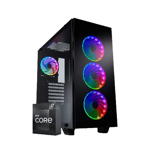 PC Computadora Intel Core i7-4790 16GB Ram 240GB + 512GB SSD Tarjeta de Video Radeon RX 550 4GB DDR5