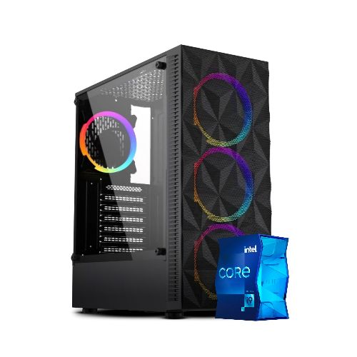 PC Computadora Gamer Intel Core i9-11900F 16GB 240GB SSD + 2TB HDD GeForce RTX 4060 8GB GDDR6 Mesh RGB