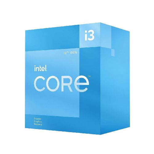 Micro Procesador CPU Intel Core i3-12100F Socket 1700 Generación 12 S/video