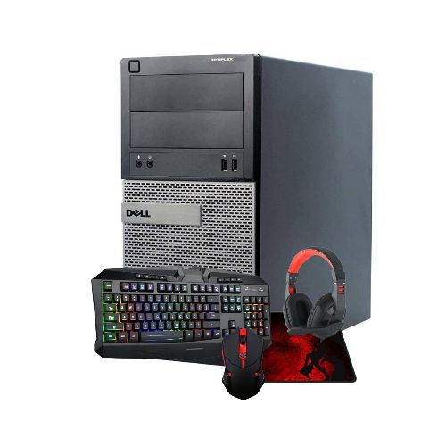 PC Computadora HP Core i5 8gb 500GB Tarjeta de Video Nvidia GeForce GT710 2GB + Combo Gaming