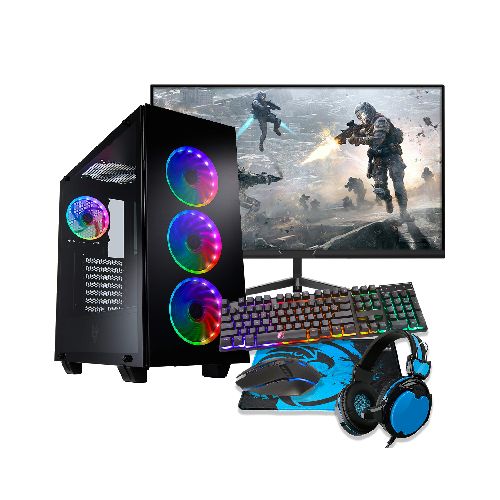 PC Gamer AMD Ryzen 5 5600G 16GB DDR4 480GB SSD Gráficos AMD Vega 7 + Monitor Gaming 27'' Full HD 165Hz