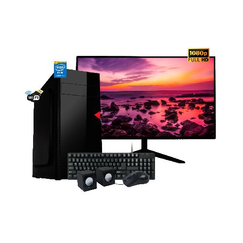 Pc Computadora Completa Nueva INTEL Core i5-3470 8GB 240GB SSD + Perifericos + Monitor Nuevo LED 27'' + WiFi