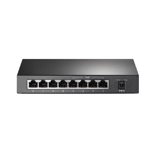 Switch TP-Link TL-SG1008P Gigabit de 8 puertos con 4 puertos PoE+ Metalico Rackeable