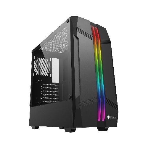 Gabinete Gamer Shot Gaming SUP-8013 Cristal Templado y RGB Frontal