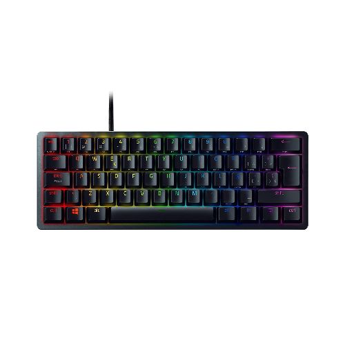 Teclado Gamer 60% Opto-Mecanico Razer Huntsman Mini Clicky Optical Switch ES - Negro