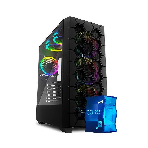 PC Computadora Gamer Intel Core i9-11900F 16GB DDR4 480GB SSD Video Nvidia GeForce RTX 3050 6GB GDDR6