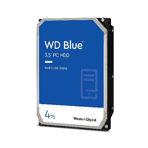 Disco Duro 3.5'' Western Digital Blue 4TB WD40EZAZ Sata 3 5400rpm