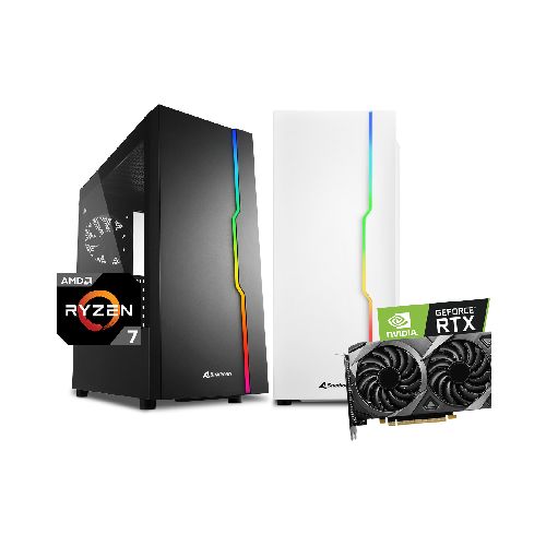 PC Gamer AMD Ryzen 7 5700G 32GB DDR4 1TB M2 NVMe Video NVIDIA GeForce RTX3050 6GB GDDR6