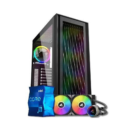 PC Computadora Gamer Intel Core i9-11900F 32GB Ram 1TB NVMe Water Cooling Nvidia GeForce RTX 4060 8GB GDDR6