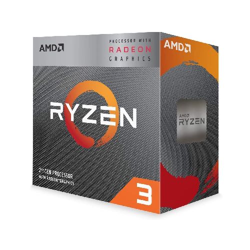 Micro Procesador CPU AMD Ryzen 3 3200G Socket AM4 4 Núcleos Video Vega 8