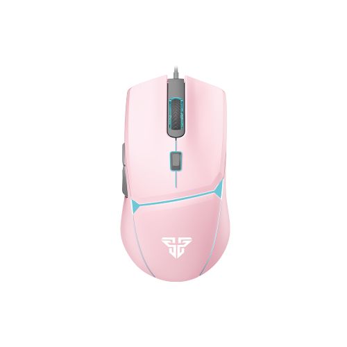 Mouse Gamer Fantech VX7 Chroma RGB Ergonómico 6 Botones programables - Sakura Edition Rosado