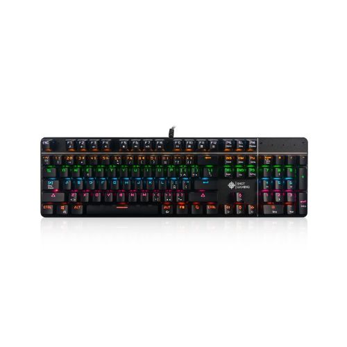 Teclado Gamer Mecanico Shot Gaming SHOT-900 Pro Series RGB Full Size Switch Blue - Negro