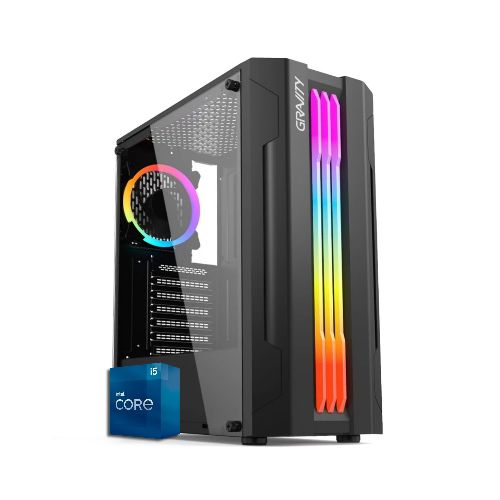 PC Computadora Gamer Intel Core i5-12400F 16GB DDR4 480GB SSD Video AMD Radeon RX 580 8GB GDDR5