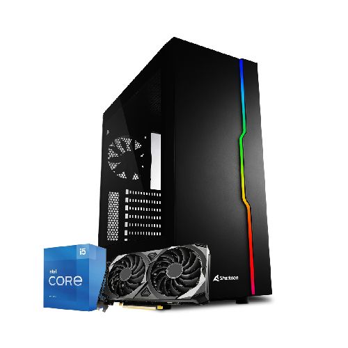 PC Computadora Gamer Intel Core i5-11400F 16GB Ram 1TB SSD NVMe NVIDIA GeForce RTX 3060 12GB GDDR6