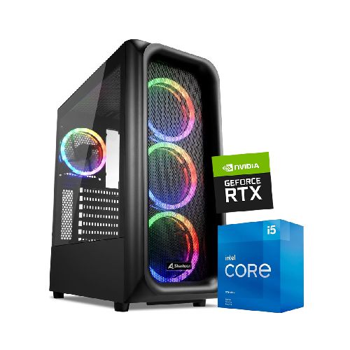 PC Computadora Gamer Intel Core i5-11400F 16GB DDR4 1TB SSD M.2 NVMe Video GeForce RTX 3050 8GB GDDR6