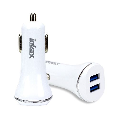 Cargador Inkax CD-12 USB para Auto 12v (Encendedor) a 2 USB 2.1A Para Celulares