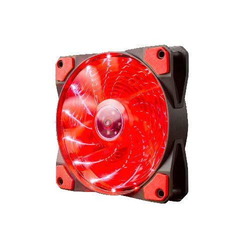 Fan Cooler Ventilador LED Marvo Scorpion FN-10 12cm. - Color Rojo