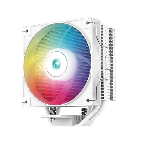 Disipador Fan Cooler de Aire para CPU DeepCool GAMMAXX AG400 WH ARGB Intel y AMD Blanco