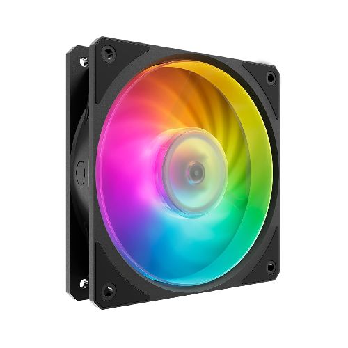 Fan Cooler Cooler Master Mobius 120P ARGB 120MM Silencioso y Alto Rendimiento 2400rpm - Negro