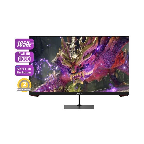 Monitor LED Gamer Dahua LM24-E230 24'' Full HD VA 1ms 165Hz Ultra Delgado Sin bordes HDMI DisplayPort