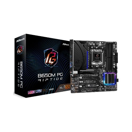 Motherboard ASRock B650E PG Riptide AMD AM5 4x DIMM DDR5 M.2 mATX