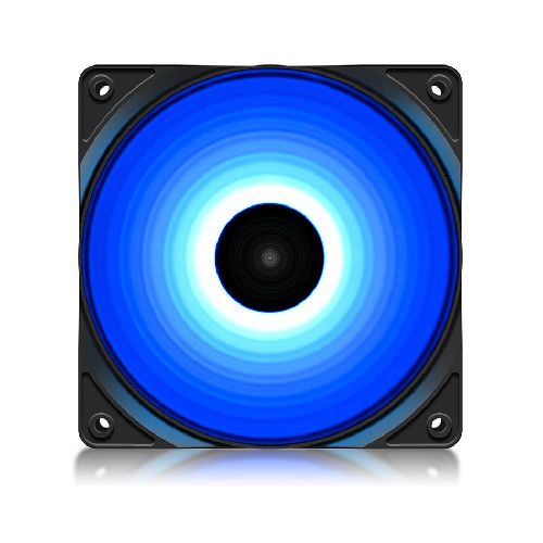 Fan Cooler Ventilador LED DeepCool RF120B 12cm Alta Luminosidad - Color Azul