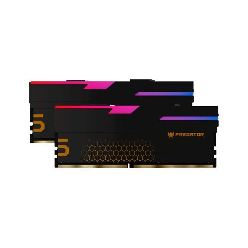 Memoria RAM DDR5 32GB (2x16GB) Acer Predator Hermes RGB 6800MHz Black Gaming Premium