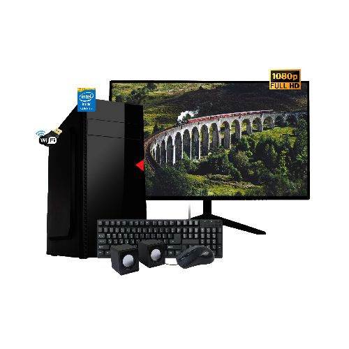 Pc Computadora Completa Nueva INTEL Core i5-3470 8GB 240GB SSD + Perifericos + Monitor Nuevo LED 24'' + WiFi