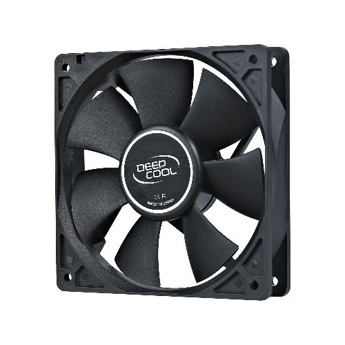 Fan Cooler Ventilador DeepCool XFAN 120 de 12x12 cm. Negro Sin iluminación