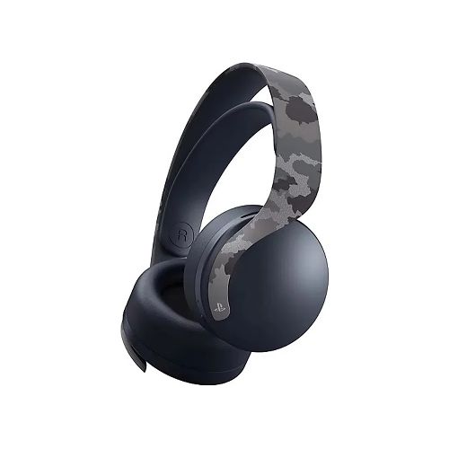 Auriculares Sony Pulse 3D Inalambricos para PS4 y PS5 3D Audio Dual Mic - Gris Camuflado (Camouflage Gray)