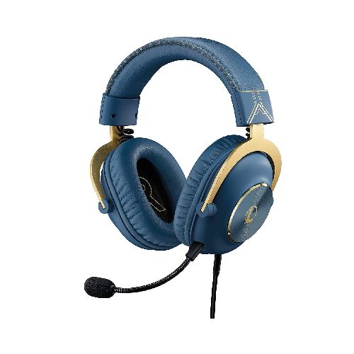 Auriculares Gamer Logitech G Pro X Gaming 7.1 Edición League of Legends LOL con Micrófono extraíble