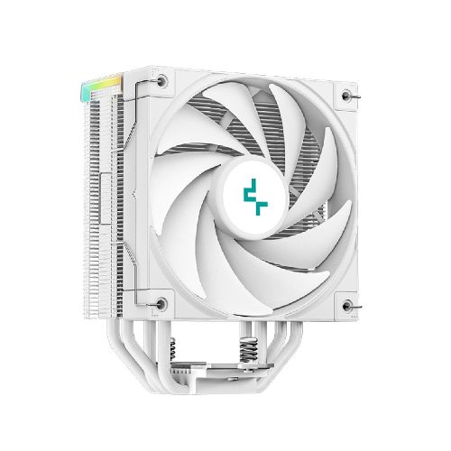 Disipador Fan Cooler de Aire para CPU DeepCool AK400 Digital RGB Intel y AMD - Blanco