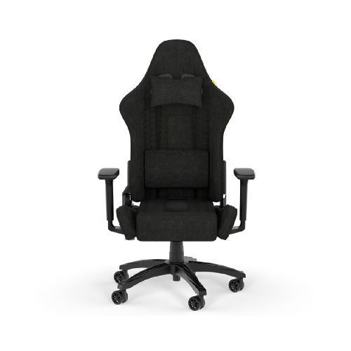 Silla Gamer Corsair TC100 Relaxed Fabric Tela Comoda y Duradera 120Kg - Negro