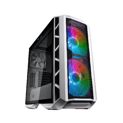 Gabinete Gamer Cooler Master MasterCase H500P Mesh White ARGB - Blanco