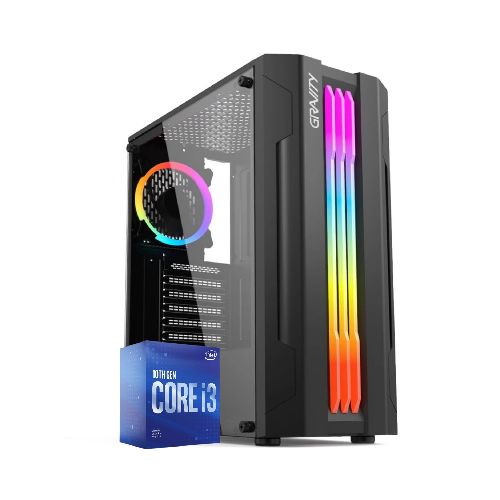 PC Computadora Gamer Intel Core i3-10100F 16GB DDR4 240GB SSD + 1TB HDD GeForce GTX 1650 4GB GDDR6